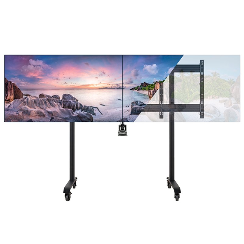 B-Tech BT8517 190,5 cm (75") Noir