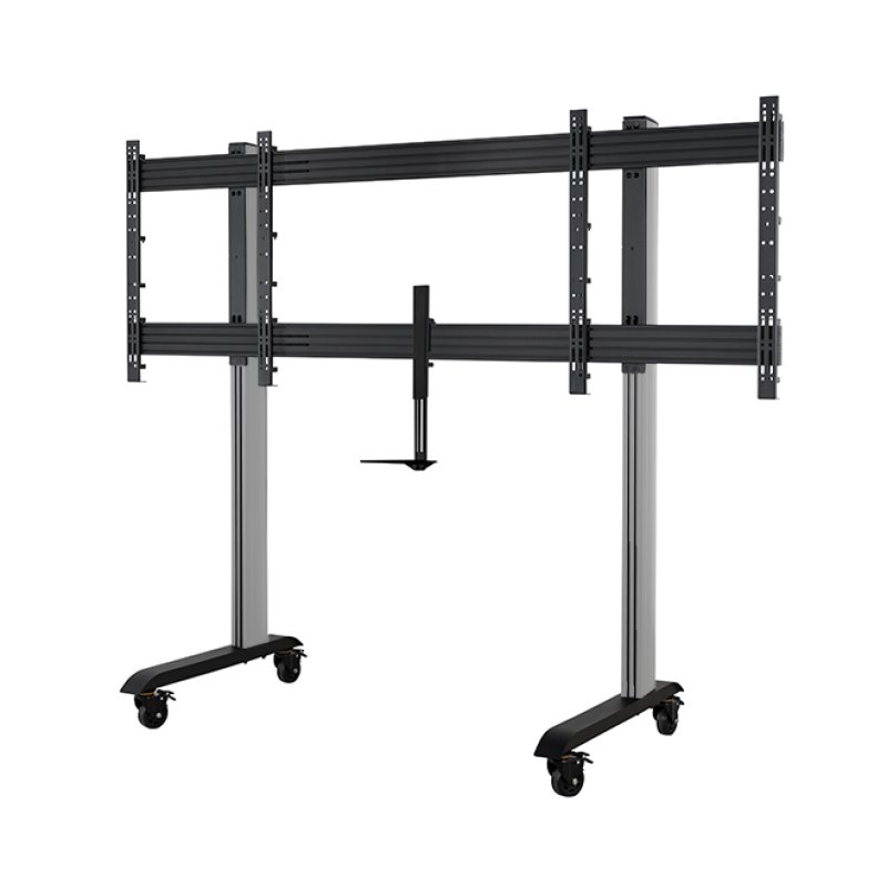 B-Tech SYSTEM X - XL Twin Screen VC Trolley (VESA 600 x 800)