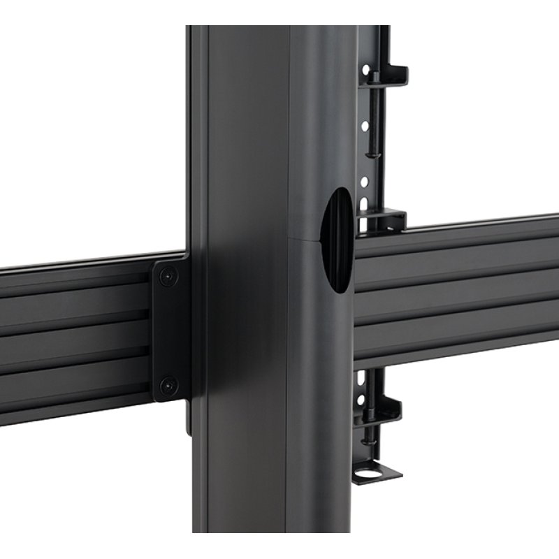 B-Tech BT8517 190,5 cm (75") Noir, Argent