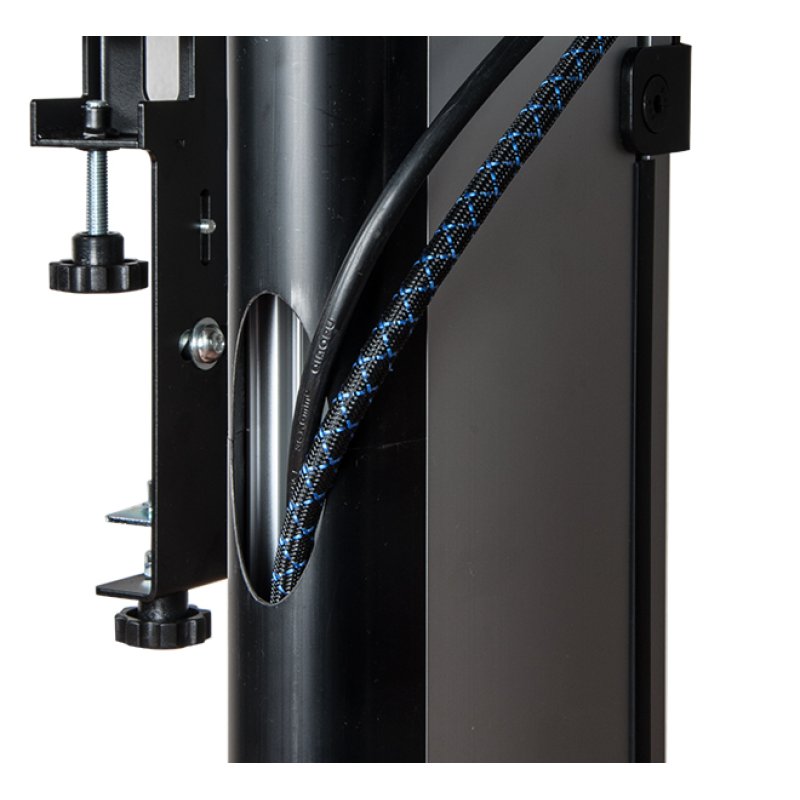 B-Tech BT8372-2X2 152,4 cm (60") Noir, Argent