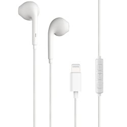 BBC Earbuds Earphones MFI RecyWhite