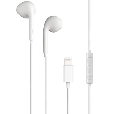 Bigben Connected KPBOUTONMFIRW écouteur/casque Blanc