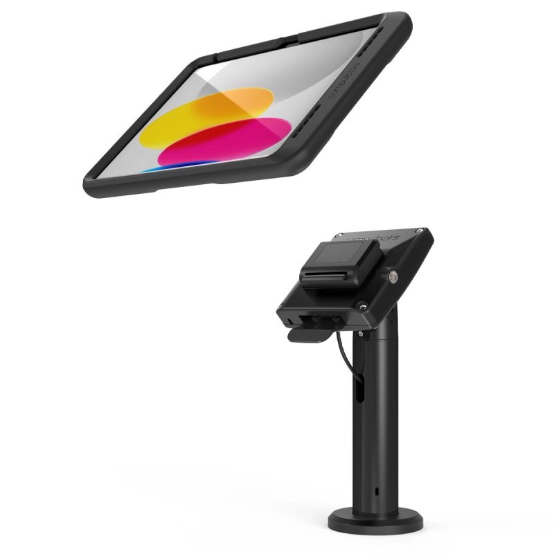 Compulocks iPad 10.9" 10th Gen PowerMove Tilting Stand 8" Black
