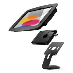Compulocks iPad Pro 11" (1-4th Gen) Space Enclosure Core Counter Stand or Wall Mount Plus Hub Black