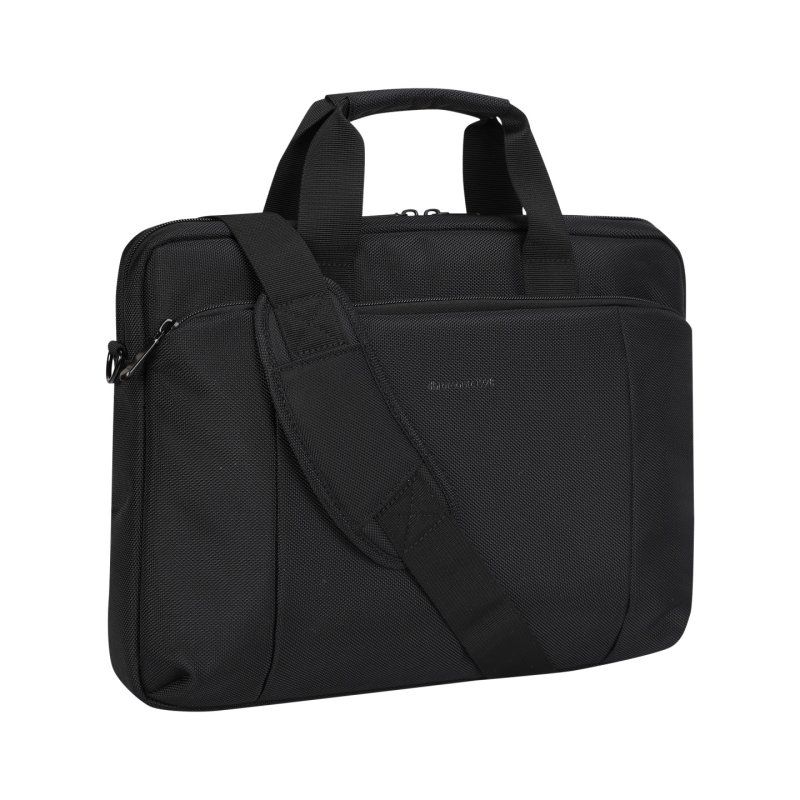SantaMonica-14"BriefcaseRecycled-Black
