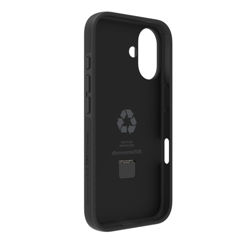 dbramante1928 Iceland Ultra D3O MS Kick - iPhone 16 - Black