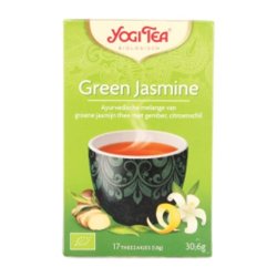 Yogi Tea Green Jasmine Organic A Refreshing Herbal Tea With Jasmine Flavor