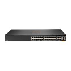 HPE Aruba Networking Aruba 6200F 24G 4SFP Géré L3 Gigabit Ethernet (10/100/1000) 1U Noir