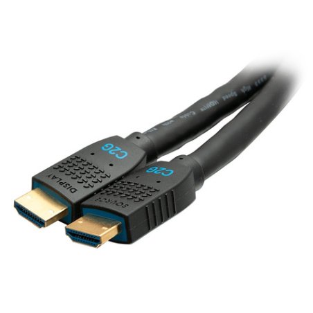C2G 15,2 m Câble HDMI haut débit actif ultra flexible série Performance - 4K 60 Hz encastrable dans le mur, indice