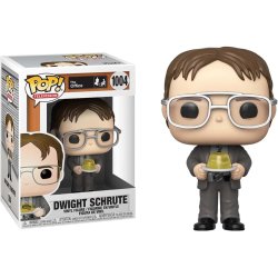THE OFFICE - Bobble Head POP N° 871 - Dwight w/Gelatin Stapler