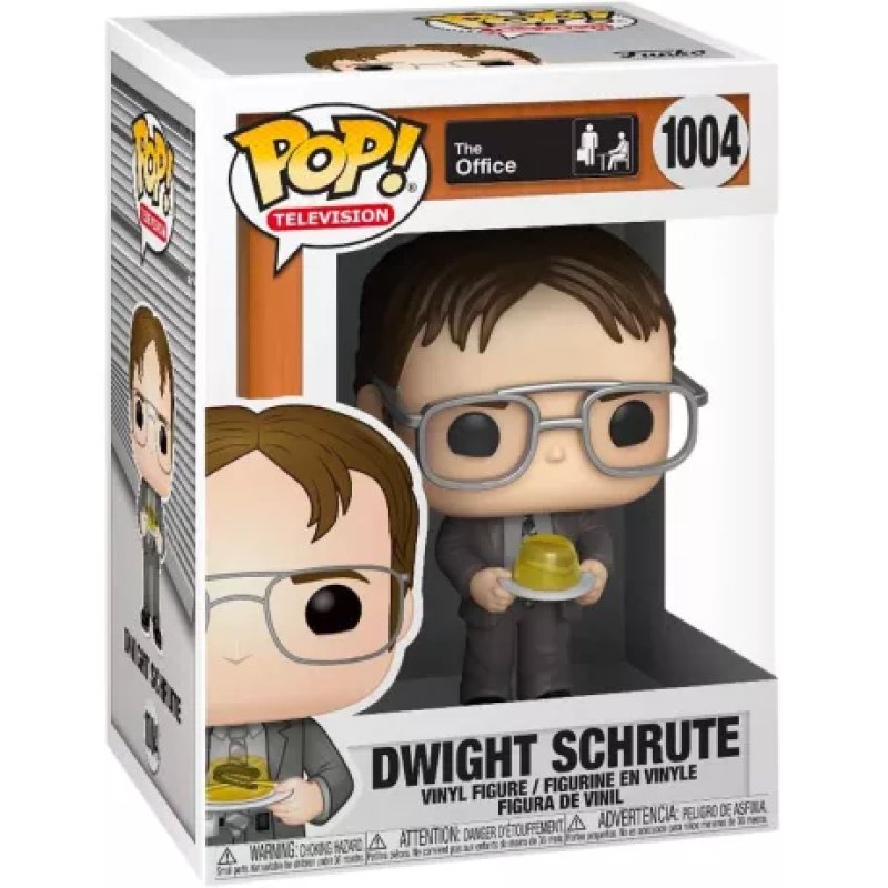 FUNKO Pop Tv: The Office S2- Dwight W/Gelatin Stapler