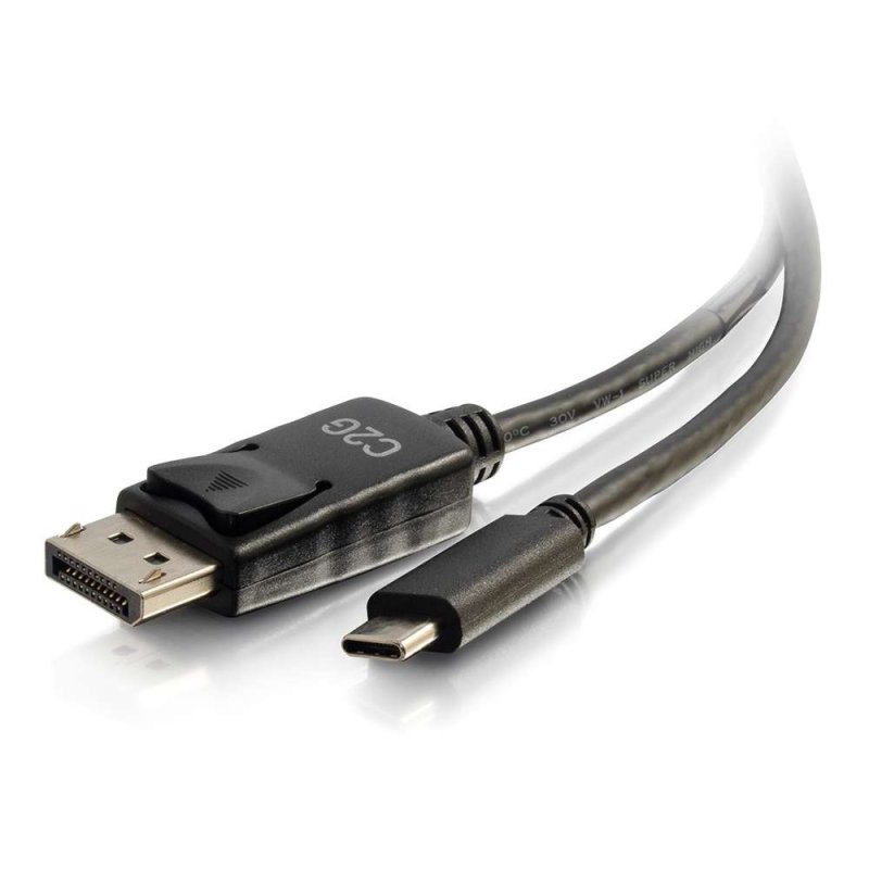 3ft USB-C to DisplayPort Cable Black