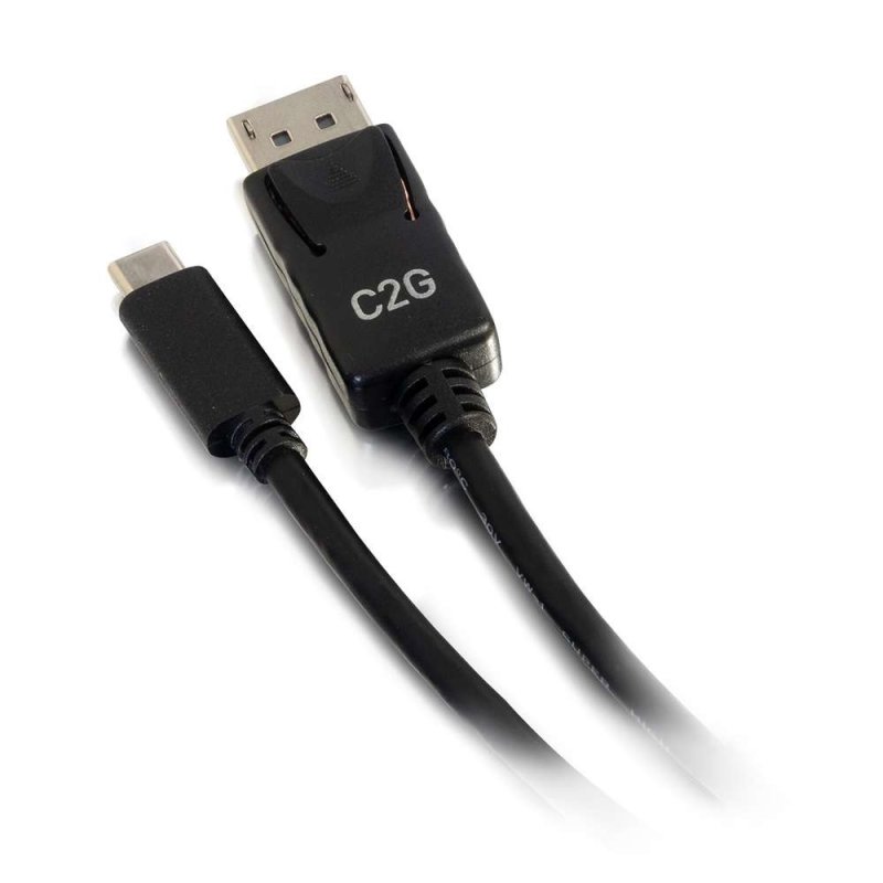 3ft USB-C to DisplayPort Cable Black