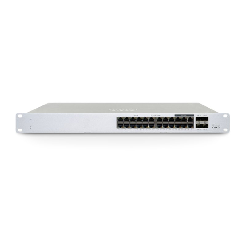 Cisco Meraki MS130-24-HW commutateur réseau Géré L2 Gigabit Ethernet (10/100/1000) 1U Blanc