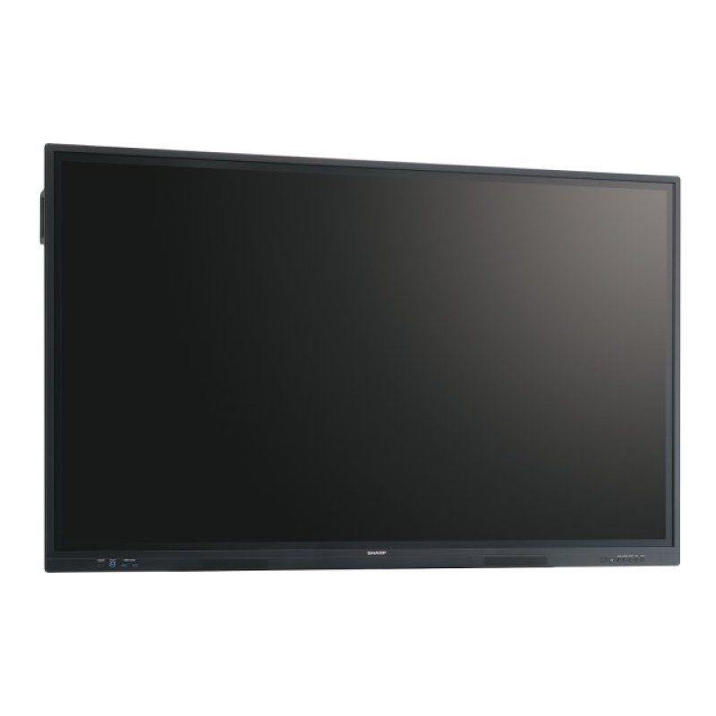 Sharp PN-LC862 Écran plat de signalisation numérique 2,18 m (86") LCD Wifi 450 cd/m² 4K Ultra HD Noir Écran tactile
