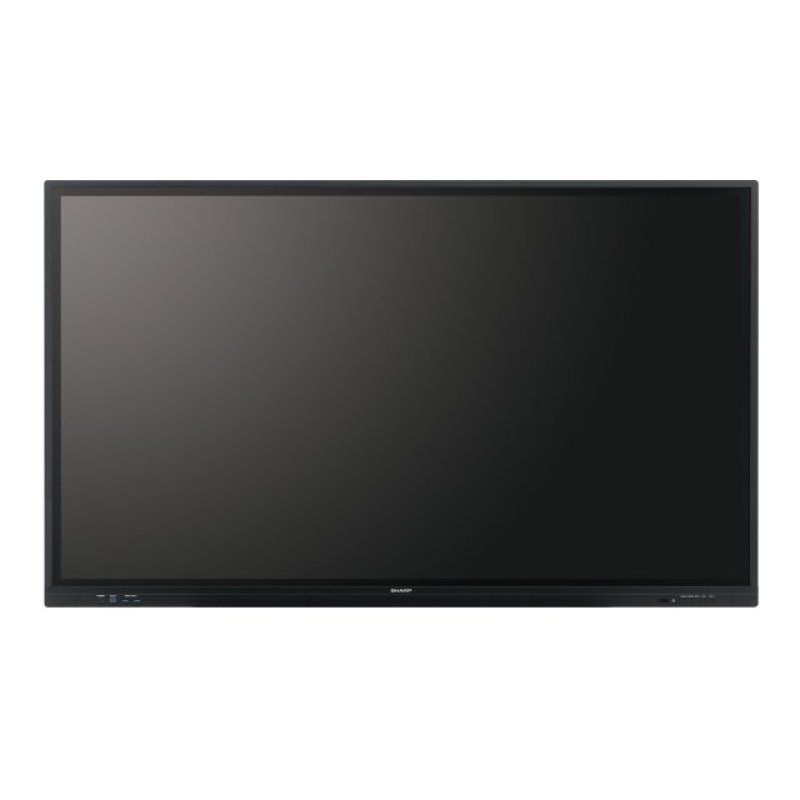 Sharp PN-LC862 Digital signage flat panel 2.18 m (86") LCD Wi-Fi 450 cd/m² 4K Ultra HD Black Touchscreen Built-in