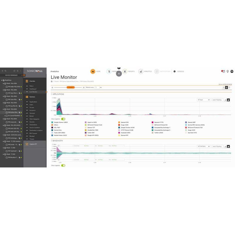 SonicWall 02-SSC-3981 l Gestion de la sécurité Complète 1 licence(s) 1 année(s)