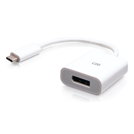 USB-C to 4k60Hz DisplayPort Adapter Wht