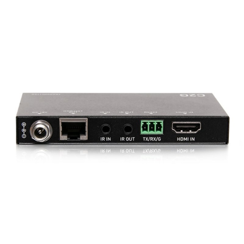 C2G HDMI Ultra-Slim HDBaseT RS232 and IR over Cat Extender Box Transmitter - 4K 60Hz