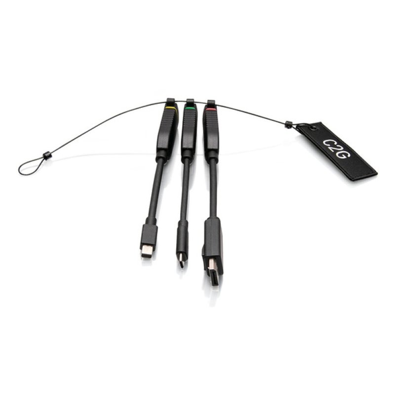 HDMI Dongle Ring DP mDP USB-C Lightning