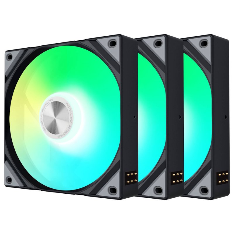 TRYX ROTA SL ARGB Lüfter - 3er-Pack, 120 mm, schwarz