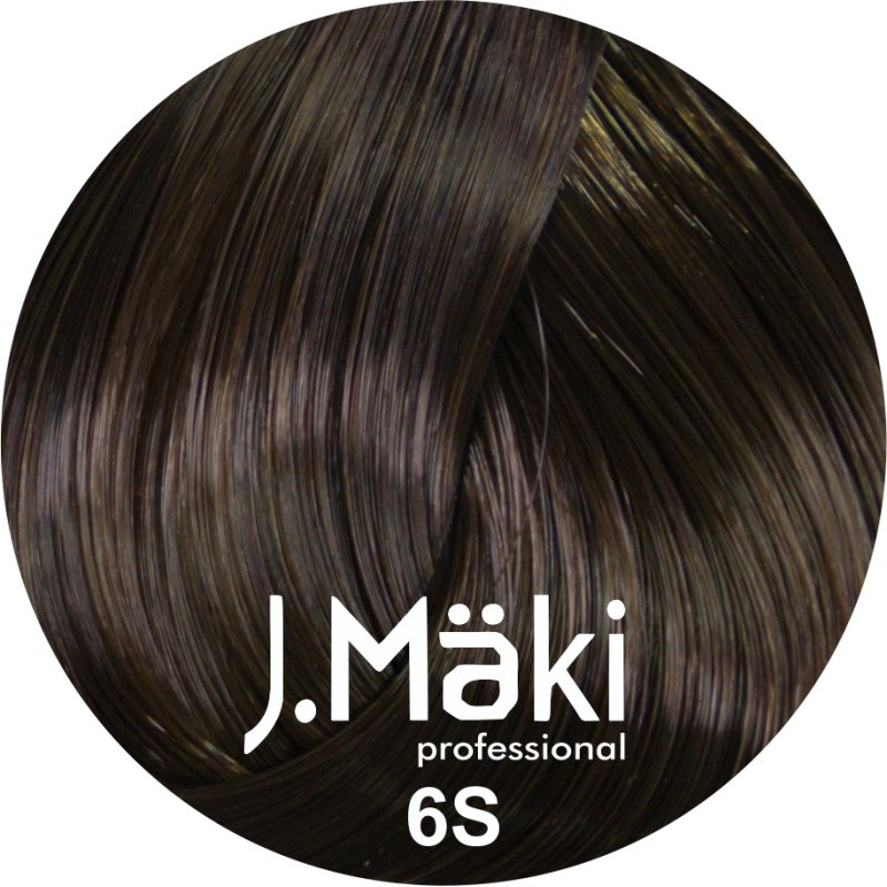 J.Maki Professional, Vopsea permanenta 6S/Blond nisipiu inchis, 60ml