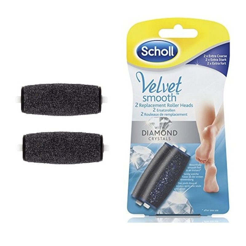 Scholl Velvet Smooth appareil de soins des pieds Noir