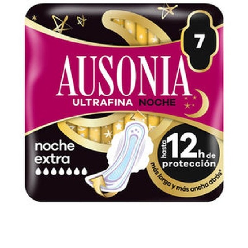 Ausonia Extra Night Pads 7 Units