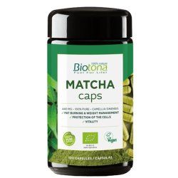 Biotona Organic Matcha Tea 100 Capsules