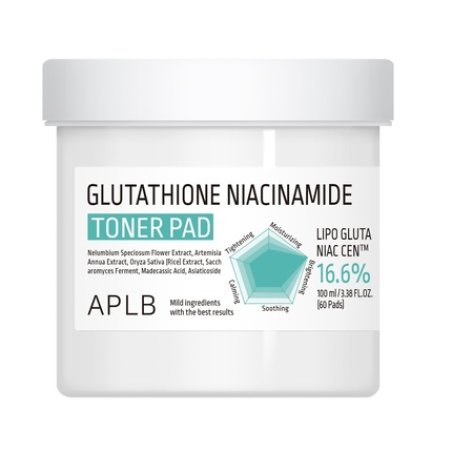 Glutathione Niacinamide Toner Pad
