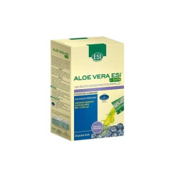 Esi Aloe Vera Forte Detoxifying Supplement 24 Pocket Drink Blueberry Flavor