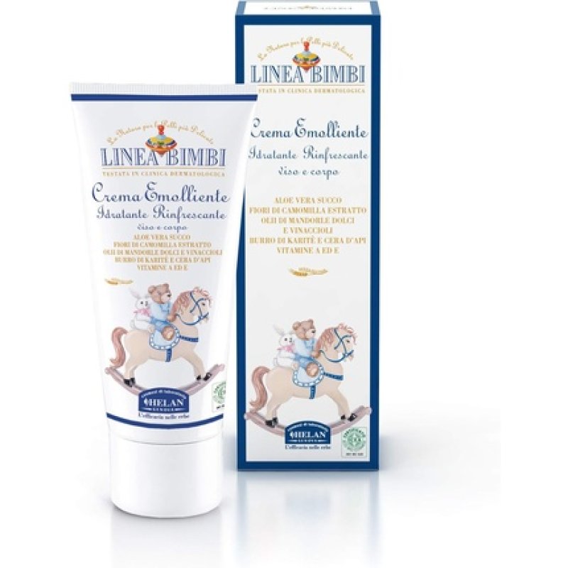 Helan Organic Baby Line Emollient Cream Moisturizing Face and Body 100ml