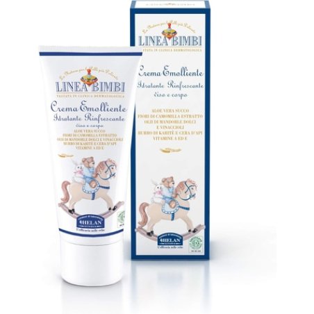 Helan Organic Baby Line Emollient Cream Moisturizing Face and Body 100ml