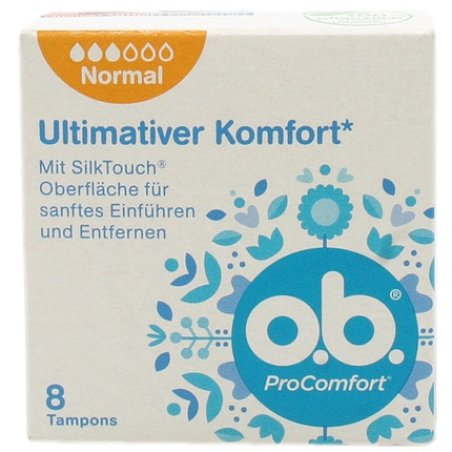 Ob Tampons Pocket Pack 8 Pieces Personal Hygiene