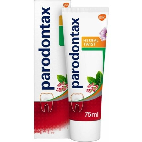 Parodontax Herbal Twist Toothpaste Ginger Mint Fresh And Effective Oral Care
