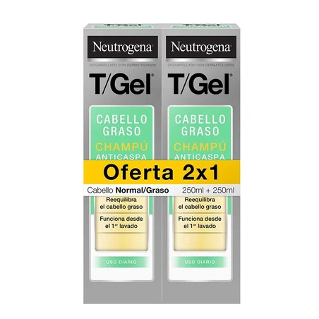 Neutrogena Tgel Antidandruff Shampoo For Normal And Greasy Hair 250ml