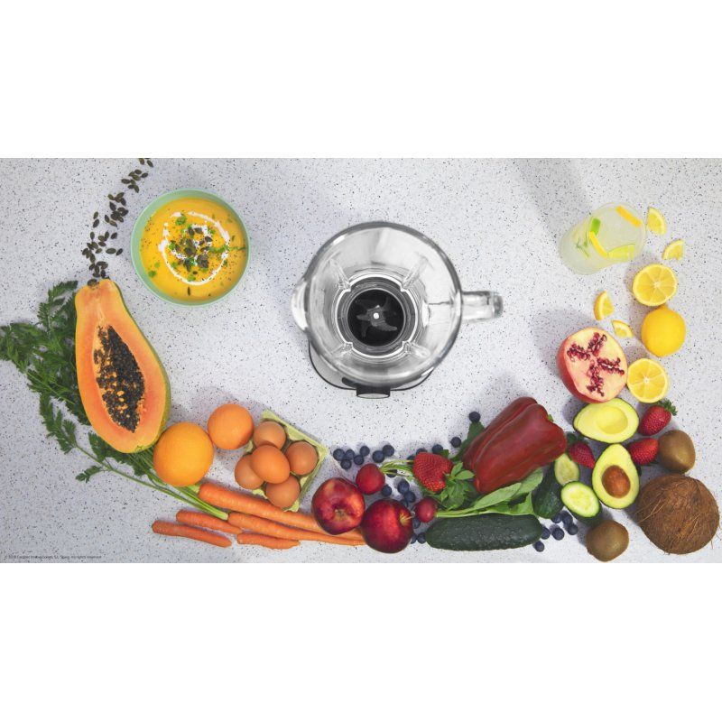 Cecotec Power Black Titanium 1800 Tabletop blender 1800 W Black, Stainless steel