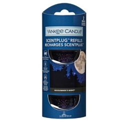 Yankee Candle Replacement Filling For The Electric Diffuser Organic Kit Midsummers Night 2 X 185 Ml