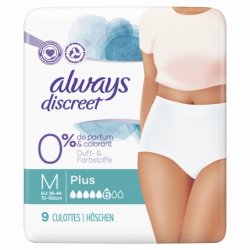 Always Discreet Pants Plus Medium Incontinence