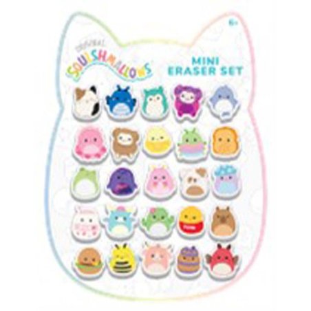 Squishmallows - Eraser Set 25 Pcs - (333-231675)