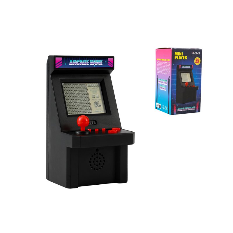 iTotal - Arcade Game - Small - 12.8 cm Height, 7 x 6.5 cm Width