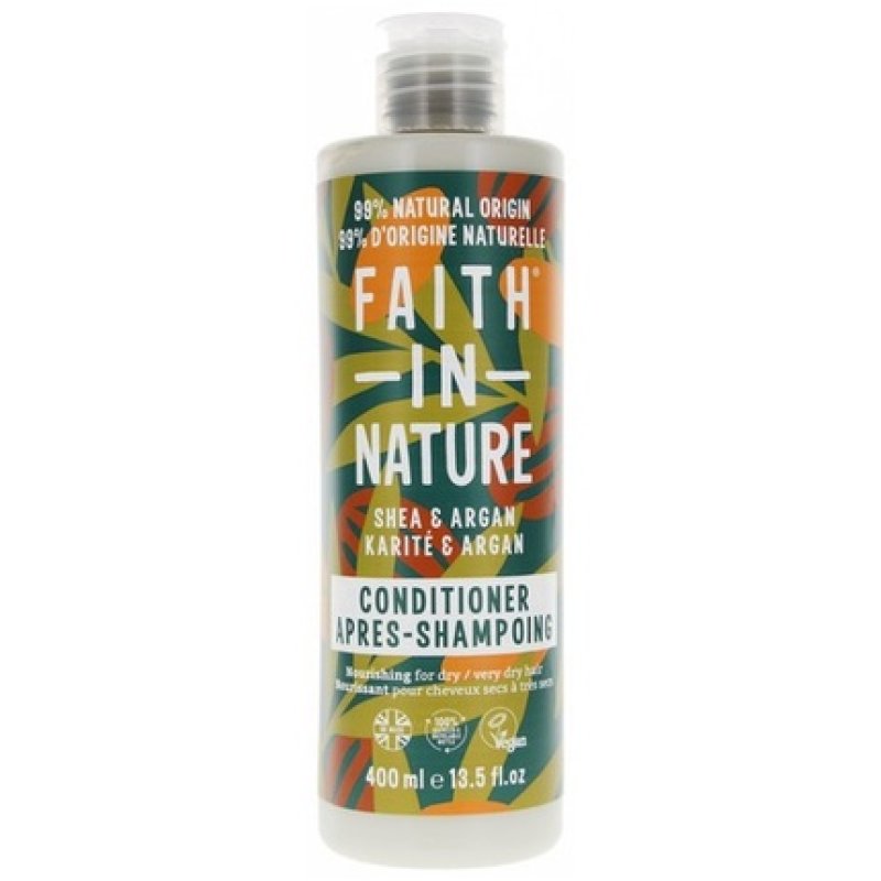 Faith In Nature Shea & Argan Conditioner for Normal to Dry Hair 400ml