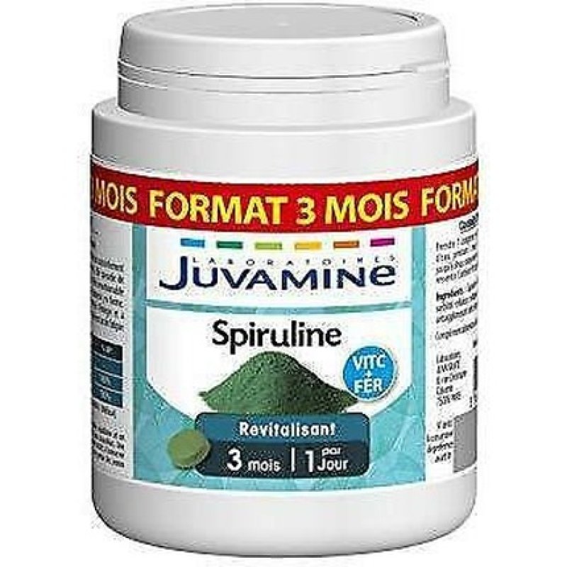 Juvamine Spirulina Maxi Format 90 Tablets
