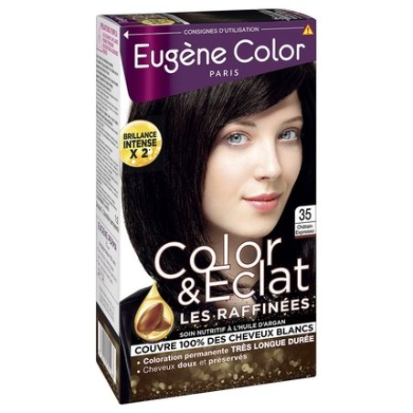 Eugene Color & Eclat Les Raffines Nr 35 Chestnut Brown Espresso