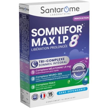 Santarome Somnifor Max LP 8h Sleep Food Supplement