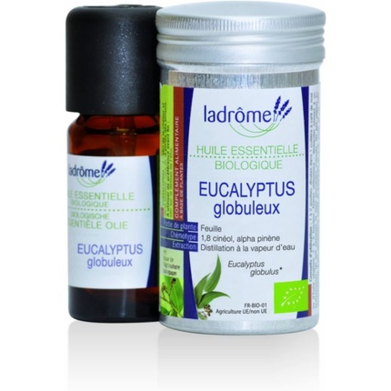 Ladrôme Organic Eucalyptus Globulus Essential Oil 10ml