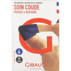 Gibaud Soin Coude Blue Elbow Pad Size 4