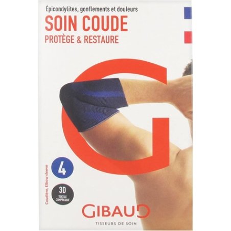 Gibaud Soin Coude Blue Elbow Pad Size 4