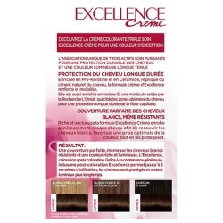L'Oréal Paris Excellence Triple Care Chestnut Brown Hair Color 4.00 Châtain
