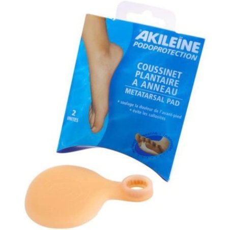 Akileine Podoprotection Plantar Pad with Ring - Pack of 2